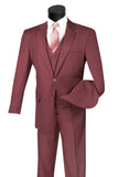 Vinci Single Breasted 3 Piece Suit - V2TR