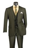 Vinci Single Breasted 3 Piece Suit - V2TR