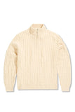 Jordan Craig Montauk 1/4 Zip Cable Knit Sweater