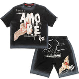 Makobi Big & Tall Short Set - Amore