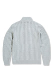 Jordan Craig Montauk 1/4 Zip Cable Knit Sweater