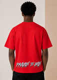 Makobi Big & Tall Tee Shirt - Sinners Pray Boxed Tee