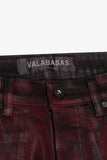 Valabasas Denim Jeans - Mr Flex - Red Waxed