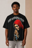 Makobi Big & Tall Tee Shirt - Sinners Pray Boxed Tee