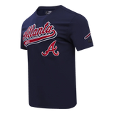 Pro Standard Tee Shirt - Atlanta Braves - Script Tail