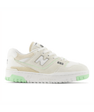 New Balance Women's Tennis Shoes - 550 FB - Turtledove / Sandstone / Green Aura