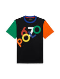 Polo Ralph Lauren Boys Color Blocked Logo Cotton Jersey