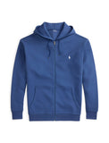 Polo Ralph Lauren Big & Tall Double Knit Full Zip Up Hoodie - Blue