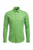 Men's Slim Fit Basic Dress Shirt – Button Cuff