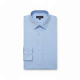 Men's Slim Fit Basic Dress Shirt – Button Cuff