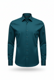 Men's Slim Fit Basic Dress Shirt – Button Cuff