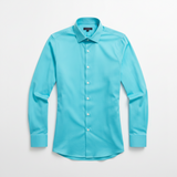 Men's Slim Fit Basic Dress Shirt – Button Cuff