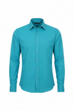 Men's Slim Fit Basic Dress Shirt – Button Cuff