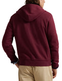 Polo Ralph Lauren Double Knit Hoodie - Red Wine