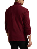 Polo Ralph Lauren Big & Tall Checked Rib 1/4 Zip Pullover