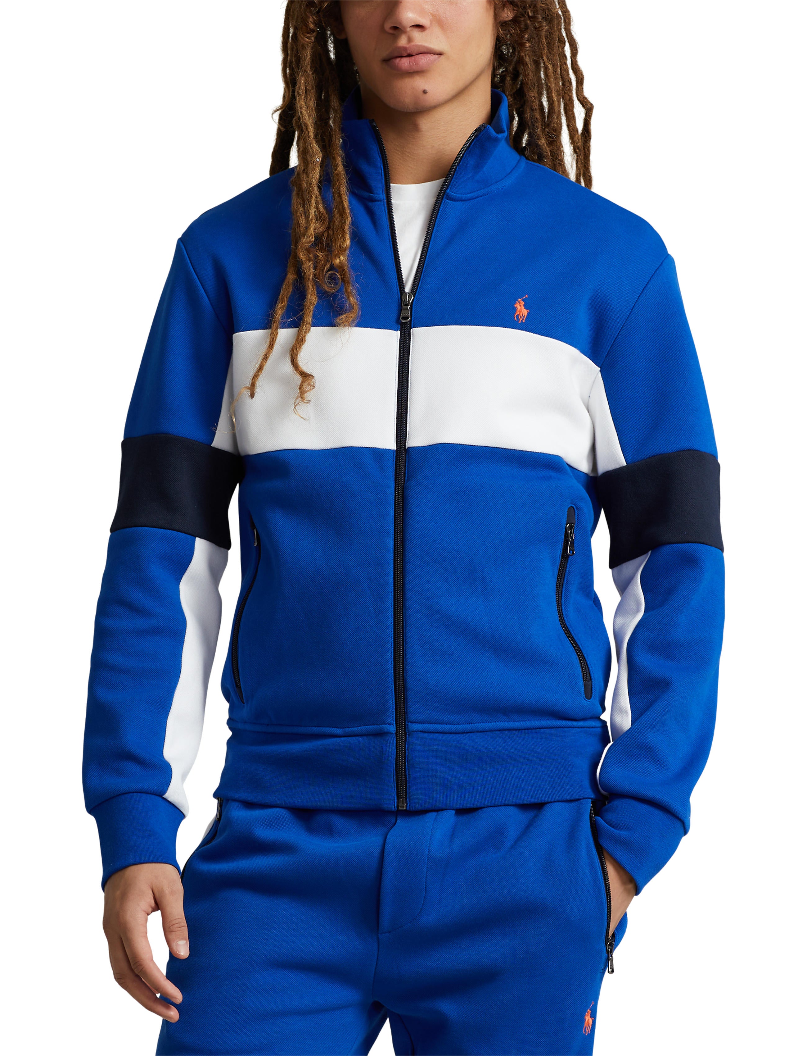 Track Jacket Polo Sweat Suit Mens Big And Tall Mens Velvet