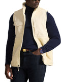 Polo Ralph Lauren Big & Tall Hi Pile Fleece Vest - Cream