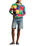 Polo Ralph Lauren Patchwork Print Spa Terry Hoodie