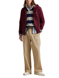 Polo Ralph Lauren Double Knit Hoodie - Red Wine