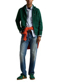 Polo Ralph Lauren Double Knit Full Zip Hoodie - Vintage Pine