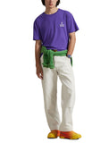 Polo Ralph Lauren Logo Tee Shirt - Purple
