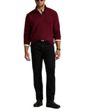 Polo Ralph Lauren Big & Tall Checked Rib 1/4 Zip Pullover