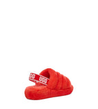 UGG Slides - Yeah  Fluff Slide - Red Currant 