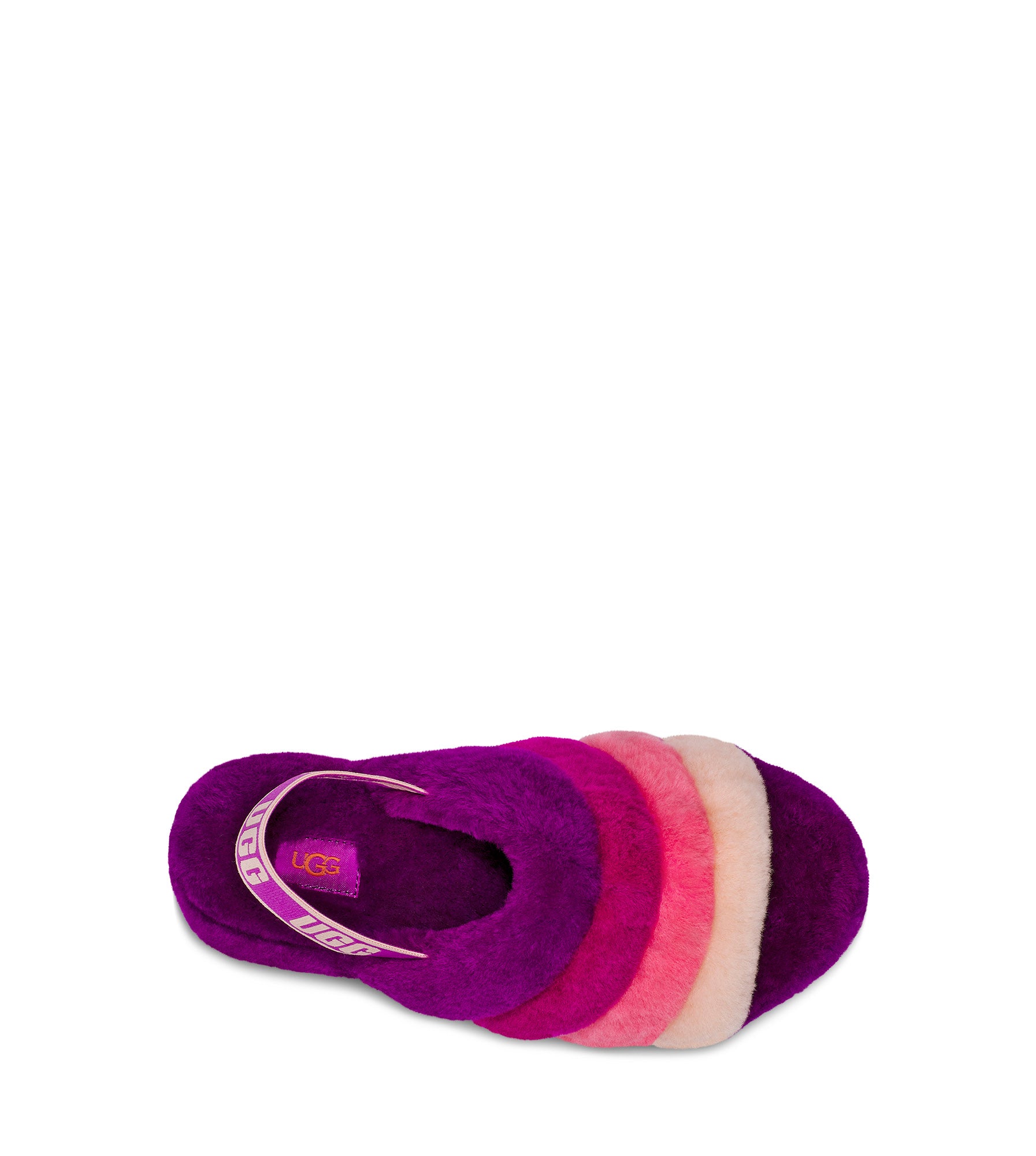 Buy UGG Women Fluff Yeah Berrylicious Multi Slides at In Style