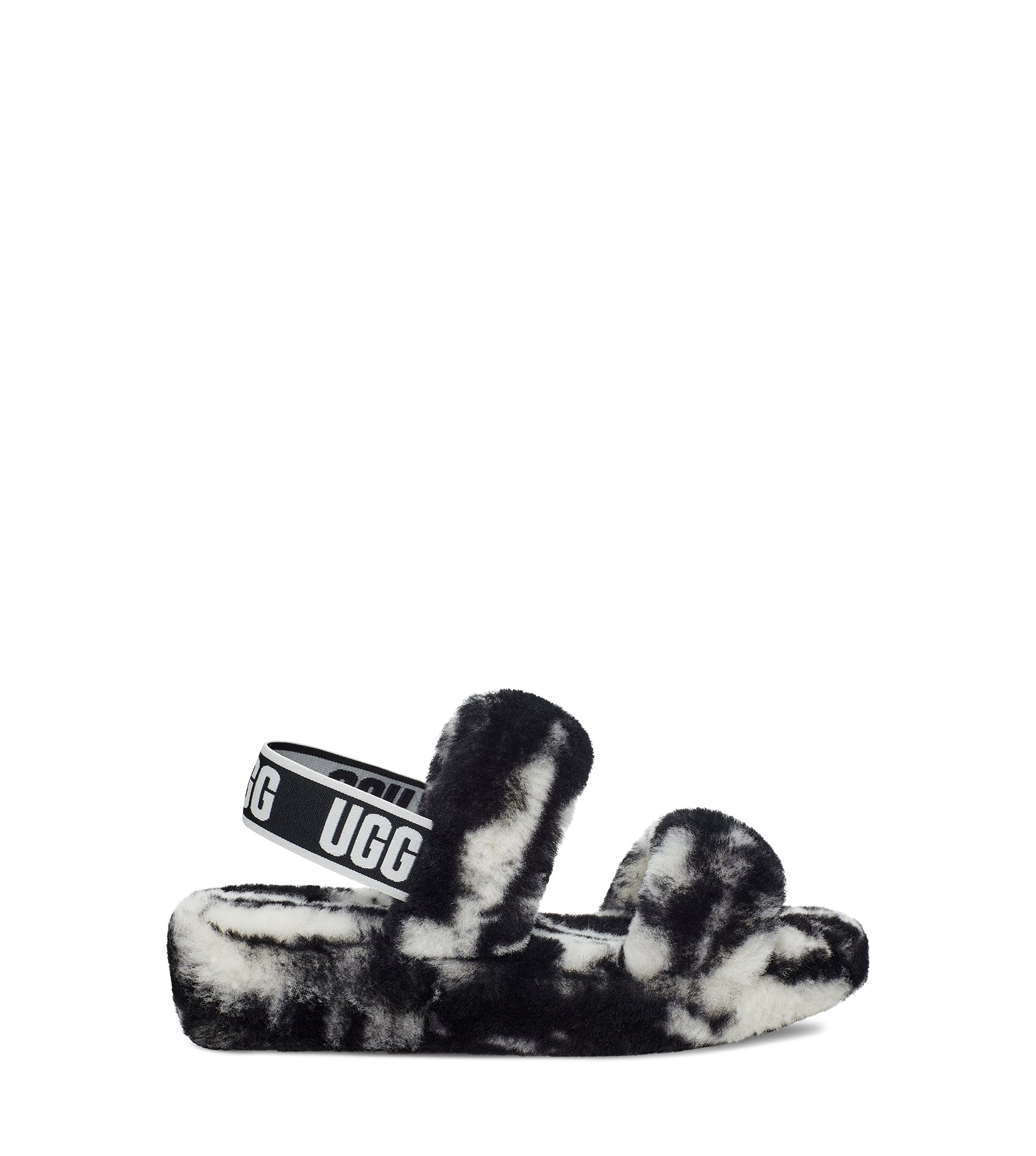 UGG Women’s Slides - Oh Yeah Marble - Black