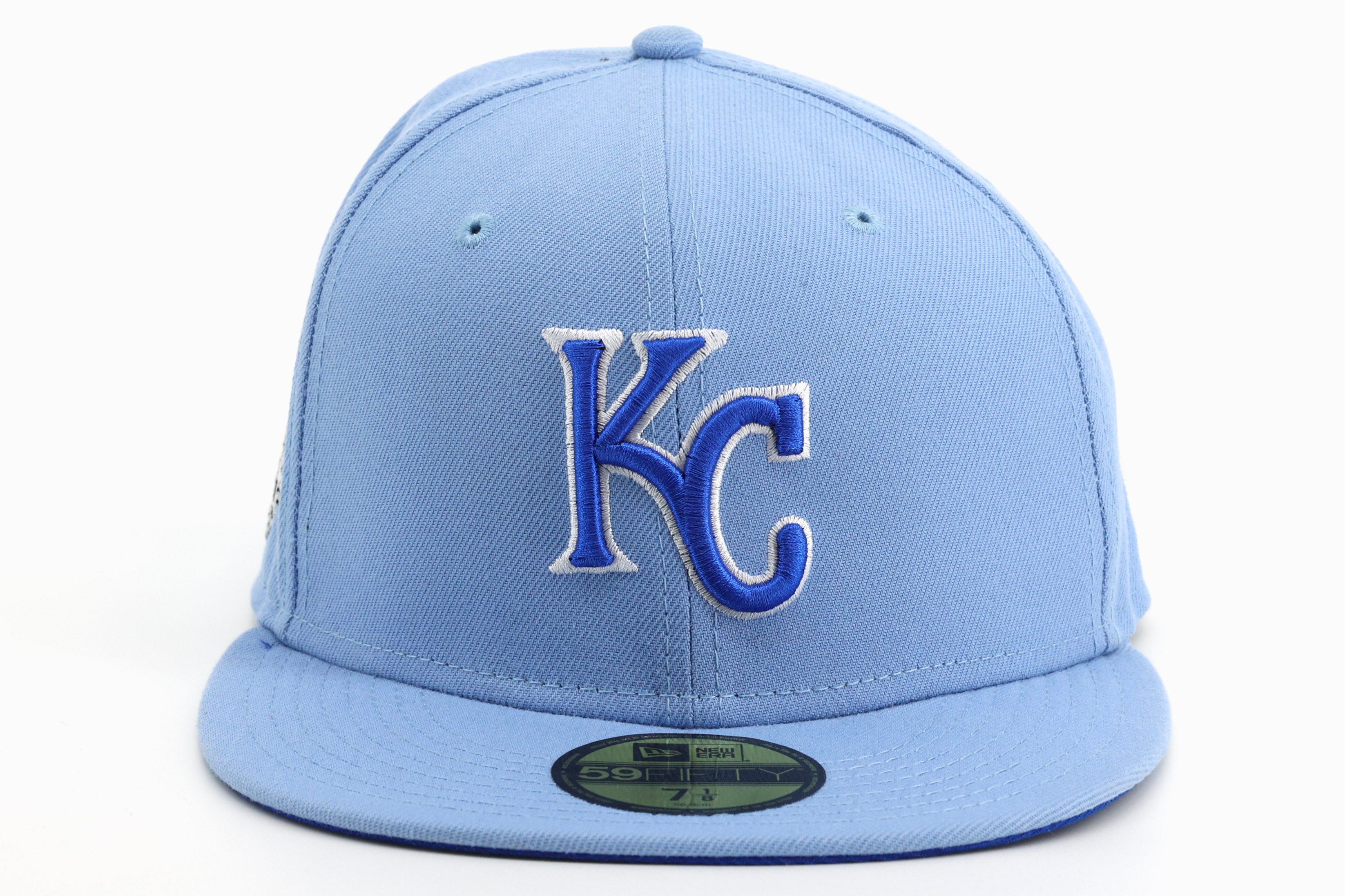 New Era Kansas City Royals Snapback Sky Blue bottom Royal White