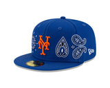 New Era Baseball Cap - New York Mets Paisley Blue