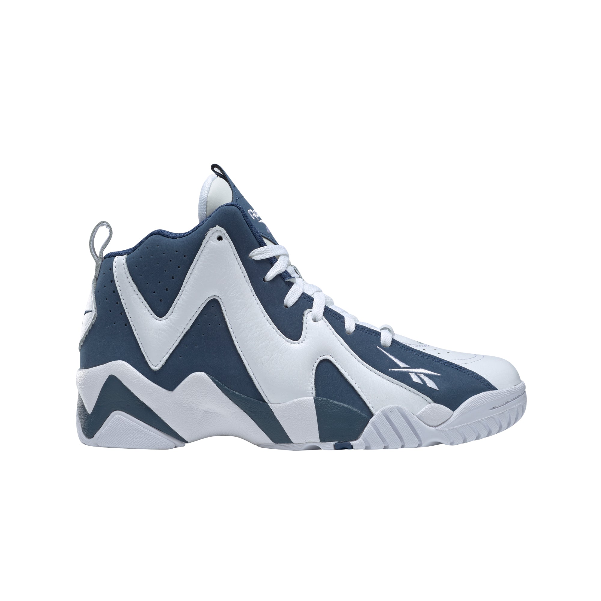 Reebok Kamikaze II Blue & White Tennis Shoes at In Style –