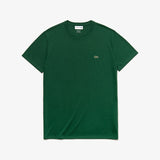 Lacoste Round Neck Tee Shirt - Green-132 TH 6709