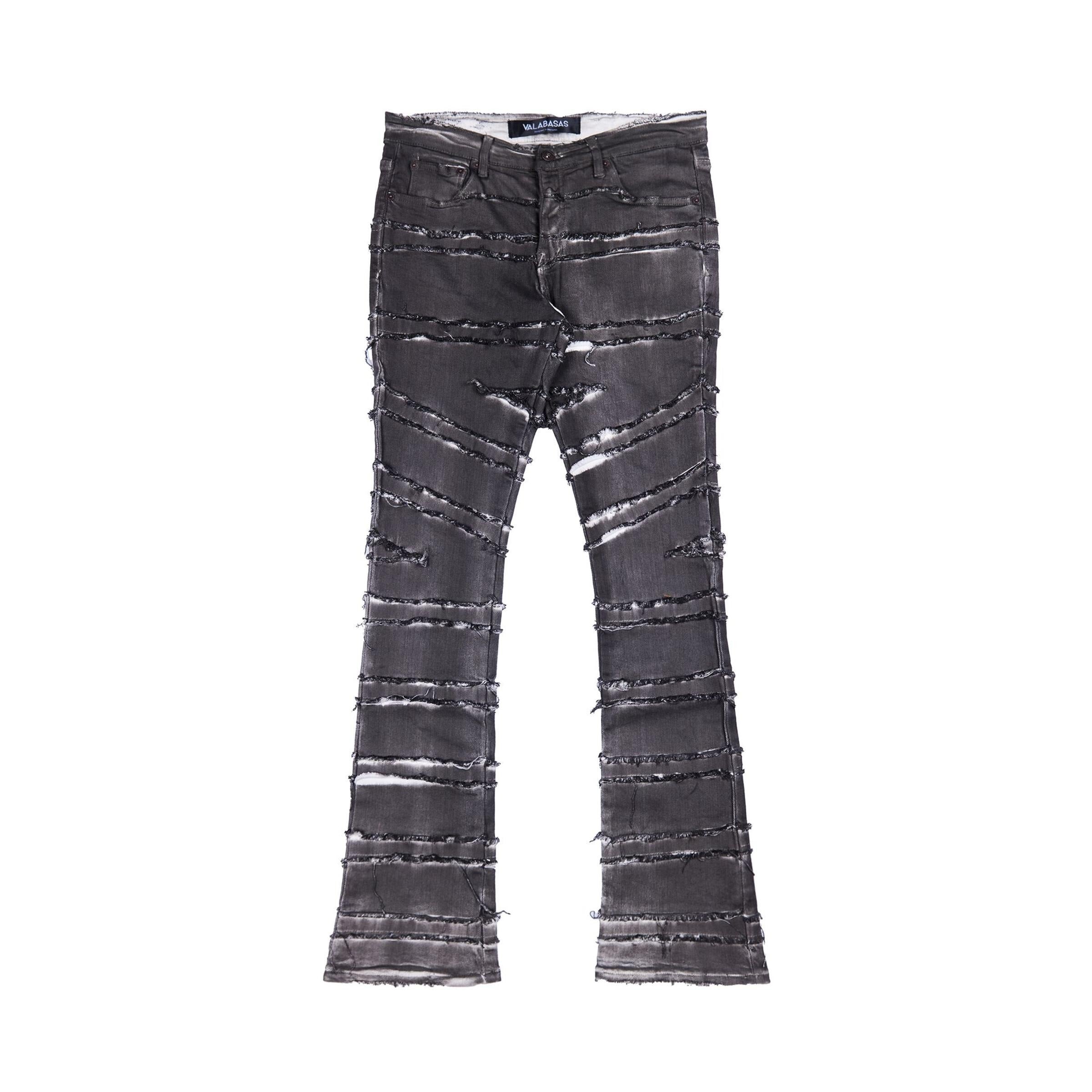 Valabasas Denim Jeans - Phoenix Stacked - Bianco
