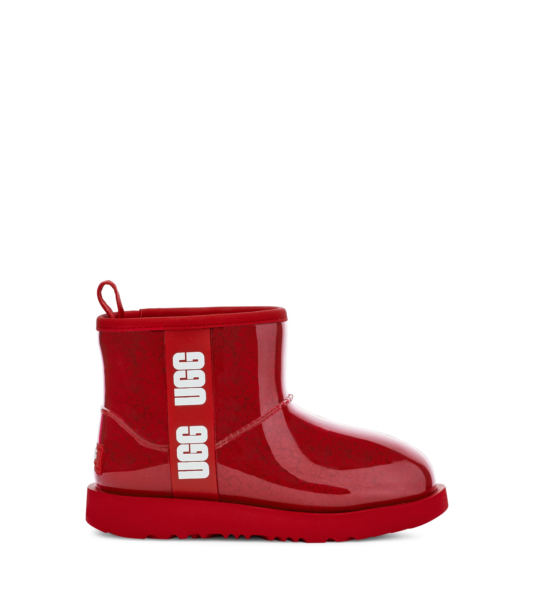 UGG Ladies Boots - Classic Clear Mini - Samba Red