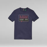 G Star Tee Shirt - Color Block Original 