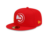 New Era Hats - Atlanta Hawks NBA 21 Back Half
