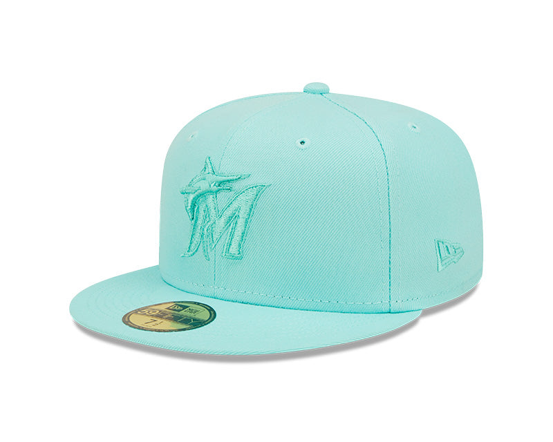 Buy New Era Miami Marlins Teal Blue Color Pack Fitted Hat at In Style –  InStyle-Tuscaloosa