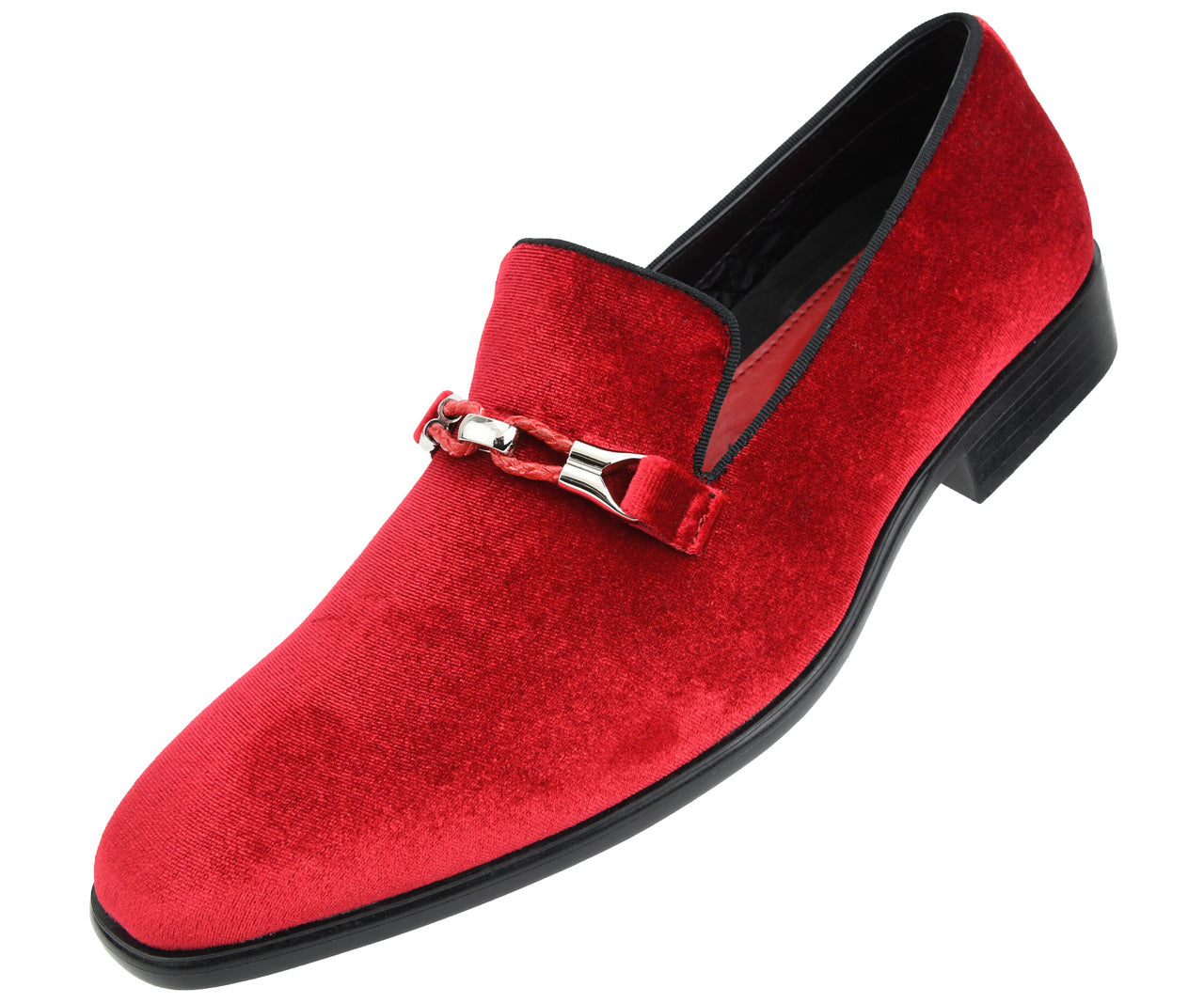 Buy Amali Red Slip On Dress Shoes at In Style – InStyle-Tuscaloosa