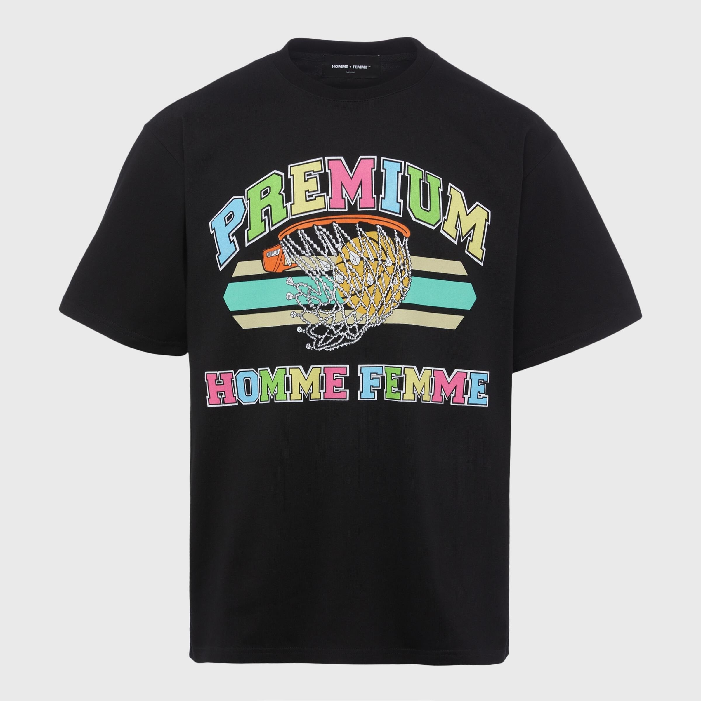 Homme + Femme Tee Shirt - Premium HF Basketball 