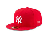 New Era Hats - New York Yankees - Red/White