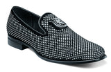 Stacy Adams Shoes - Swagger - Black / Silver
