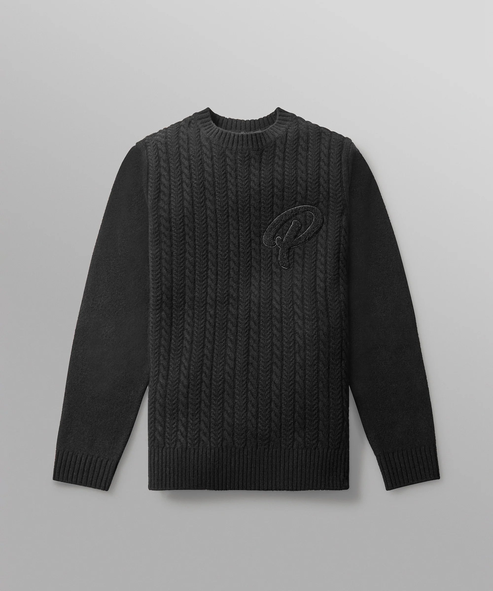 Paper Planes Sweater - Cable Crewneck