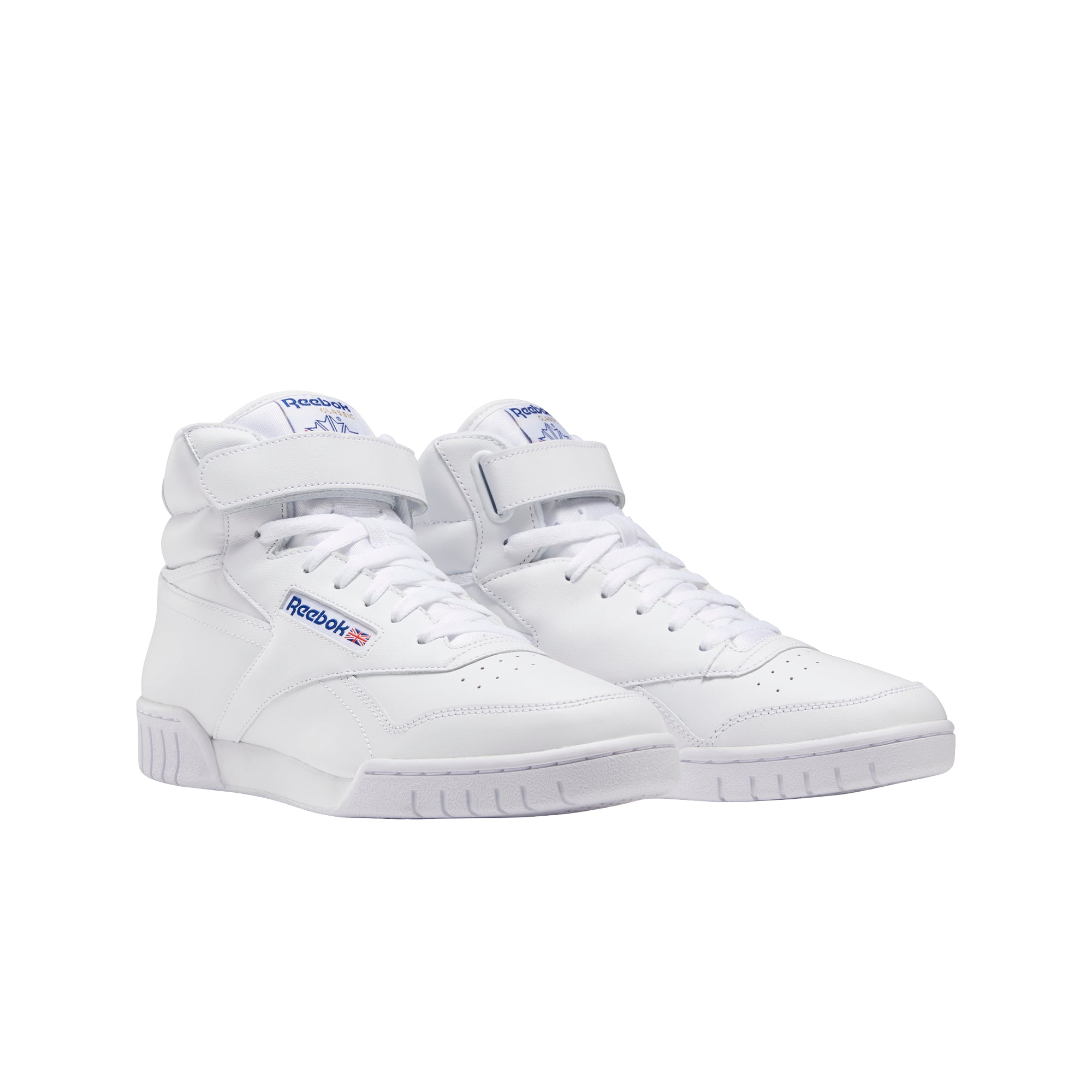 Men's Reebok  Ex-O-Fit White Tennis Shoes