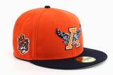 New Era Hat - Auburn Tigers - Orange / Navy