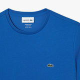 Lacoste Tee Shirt - Crew Neck Tee Shirt - Blue KXB