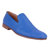 french blue dresss shoe