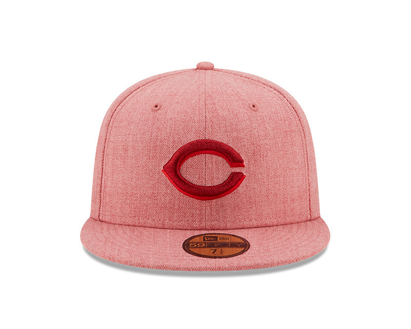 new era reds fitted hat