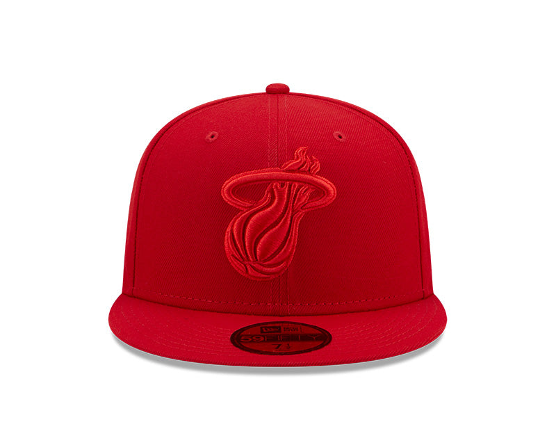 New Era Hats - Miami Heat - All Red