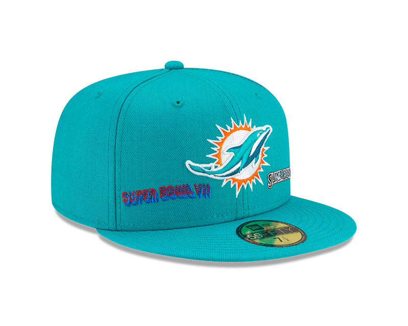 New Era Hat - Miami Dolphins Super Bowl 